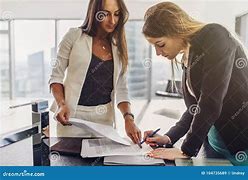 Image result for Female Office Contract Signing