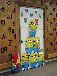 Image result for Minions Xmas Door