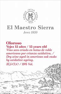 Bildergebnis für El Maestro Sierra Jerez Xeres Sherry Cream
