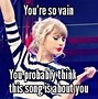 Image result for Taylor Swift's Favorite Meme