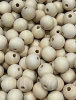Image result for Wood Beads 20 mm