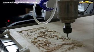 Image result for Etching Wood with a CNC Router