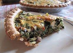 Image result for Spinach and Mushroom Quiche