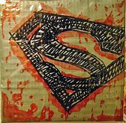 Image result for Bloody Superman Logo