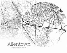 Image result for Allentown PA Map Puzzle
