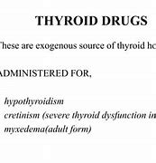 Image result for Thyroid Drugs