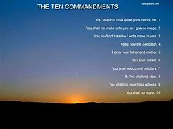 Image result for 10 Commandments Wallpaper