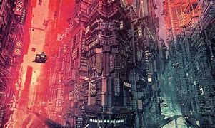 Image result for Futuristic Dystopian City Concept Art