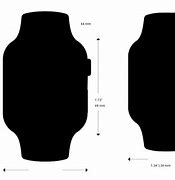 Image result for apples watch six size