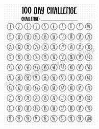 Image result for 100 Day Challenge Tab