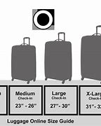 Image result for Different Luggage Sizes