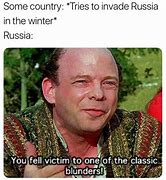 Image result for Russia in Winter Against Germany Meme
