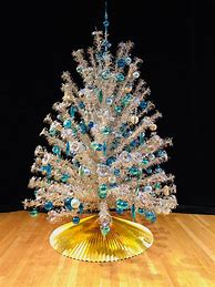 Image result for Retro Aluminum Christmas Tree