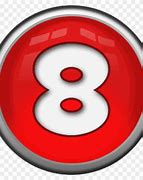 Image result for White Number 8