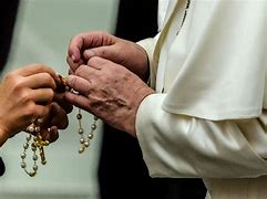 Image result for Rosary with Pope Francis Today