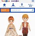 Image result for Anna and Kristoff Doll Frozen Disney