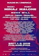 Image result for Made in America Festival 2018 Line Up