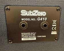 Image result for Sub-Zero Speaker