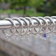 Image result for Silver Metal Hook Curtain Ring