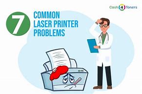 Image result for Laser Printing Problems