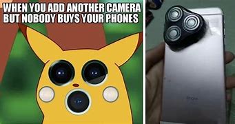 Image result for iPhone Four Camera Meme
