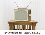 Image result for Old TV with Antenna and DVD Player