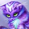 Image result for Purple Cat Live Wallpaper