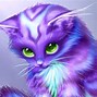 Image result for Purple and Cat Wallpaper HD