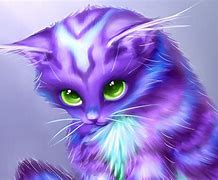 Image result for Purple Cat Desktop Wallpaper