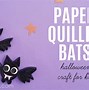 Image result for Halloween Bat Craft