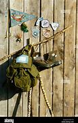 Image result for Backpack with Boots Hanging
