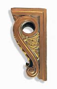 Image result for Decorative Curtain Rod Brackets
