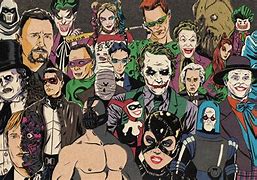 Image result for Classic Batman Villains