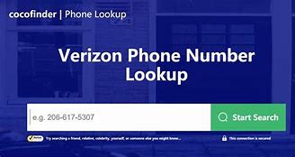 Image result for A Phone Number for Verizon