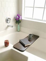 Image result for Rustic Bathroom Shelves Cast Iron Tub