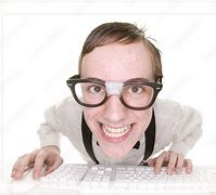 Image result for Nerd On Computer