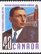 Image result for Frederick Banting Stamp