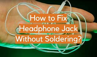 Image result for Fix Headphone Jack with Conductive Tape