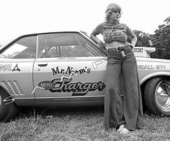 Image result for Ladies 70s Drag Racing