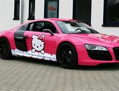 Image result for hello kitty pink cars