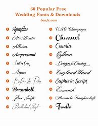 Image result for Popular Wedding Fonts