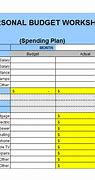 Image result for personal expenses budgeting templates excel