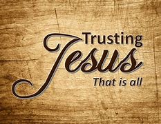 Image result for Trust Jesus Clip Art