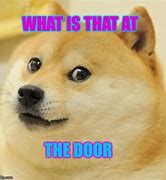 Image result for Door Dog Meme