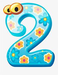 Image result for Cute Number 2 Clip Art