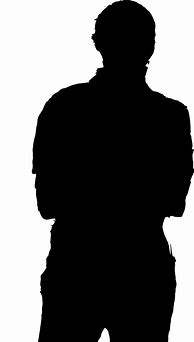 Image result for Man Standing Silhouette Png