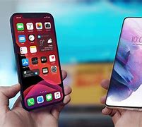 Image result for Mobile Phones iPhone and Samsung