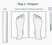 Image result for How to Measure Your Feet