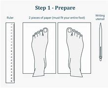 Image result for How to Measure for Shoe Size
