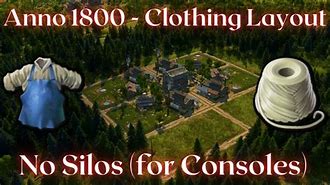 Image result for Anno 1800 Clothes Layout
